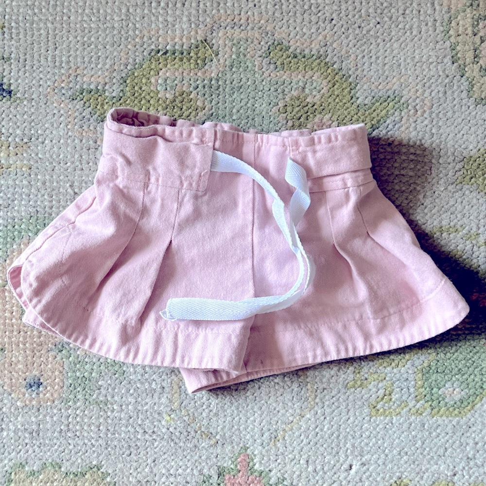 Bella bliss light pink toddler girl shorts - 2T